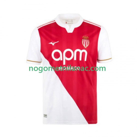 Dres AS Monaco Domaći 2025-2026 Kratkih Rukava - Muški