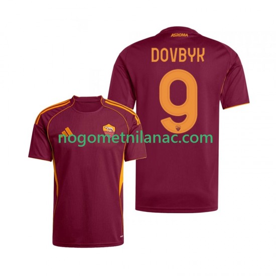 Dres Roma Artem Dovbyk 9 Domaći 2025-2026 Kratkih Rukava - Muški