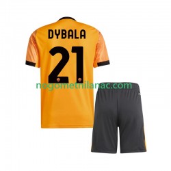 Dres Roma Dybala 21 Gostujući 2025-2026 Kratkih Rukava - Dječji