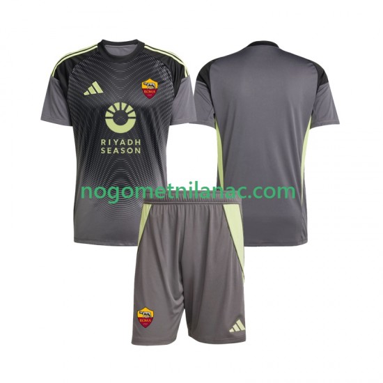 Golmanski Dres - Dres Roma Domaći 2025-2026 Kratkih Rukava - Dječji