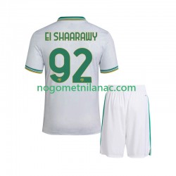 Dres Roma Stephan El Shaarawy 92 Treći 2025-2026 Kratkih Rukava - Dječji