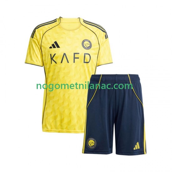 Dres Al Nassr Domaći 2025-2026 Kratkih Rukava - Dječji
