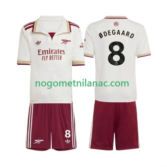 Dres Arsenal Martin Odegaard 8 Treći 2025-2026 Kratkih Rukava - Dječji