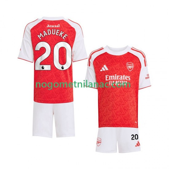 Dres Arsenal Noni Madueke 20 Domaći 2025-2026 Kratkih Rukava - Dječji