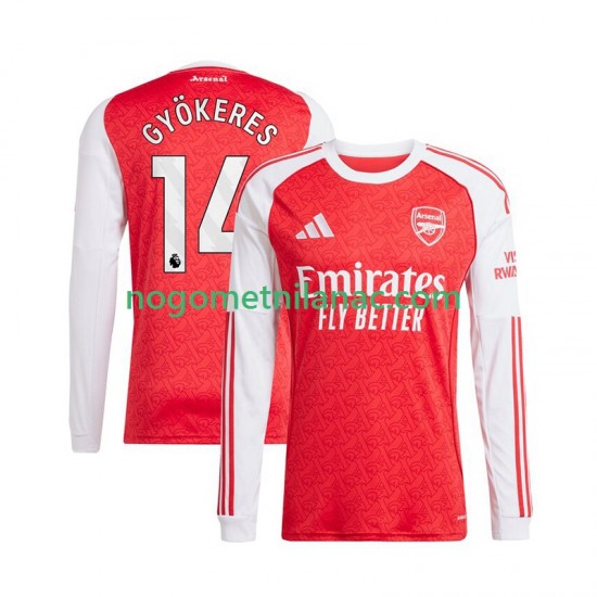 Dres Arsenal Viktor Gyokeres 14 Domaći 2025-2026 Dugim Rukavima - Muški