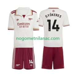 Dres Arsenal Viktor Gyokeres 14 Treći 2025-2026 Kratkih Rukava - Dječji
