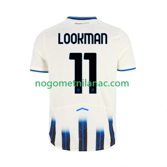 Dres Atalanta Ademola Lookman 11 Gostujući 2025-2026 Kratkih Rukava - Muški