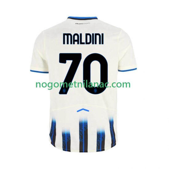 Dres Atalanta Daniel Maldini 70 Gostujući 2025-2026 Kratkih Rukava - Muški