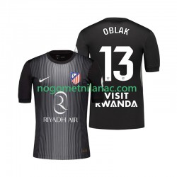 Golmanski Dres - Dres Atlético Madrid Jan Oblak 13 Gostujući 2025-2026 Kratkih Rukava - Muški