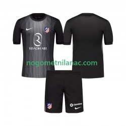 Golmanski Dres - Dres Atlético Madrid Gostujući 2025-2026 Kratkih Rukava - Dječji
