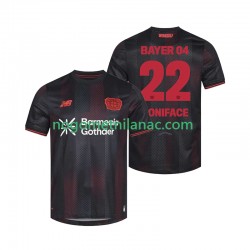 Dres Bayer 04 Leverkusen Victor Boniface 22 Domaći 2025-2026 Kratkih Rukava - Muški
