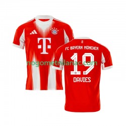 Dres FC Bayern München Alphonso Davies 19 Domaći 2025-2026 Kratkih Rukava - Muški