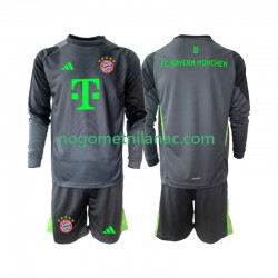 Golmanski Dres - Dres FC Bayern München Gostujući 2025-2026 Dugim Rukavima - Dječji
