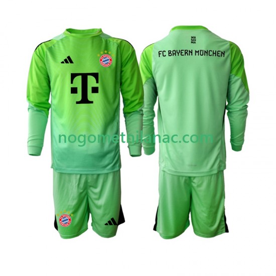 Golmanski Dres - Dres FC Bayern München Domaći 2025-2026 Dugim Rukavima - Dječji