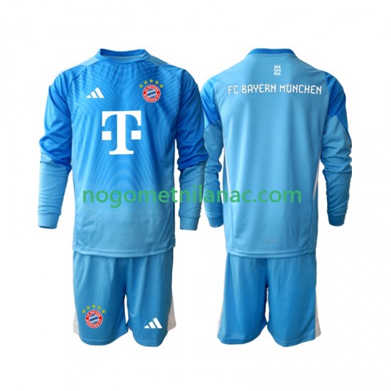 Golmanski Dres - Dres FC Bayern München Treći 2025-2026 Dugim Rukavima - Dječji