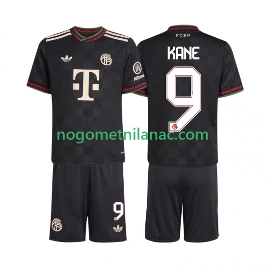 Dres FC Bayern München Harry Kane 9 Treći 2025-2026 Kratkih Rukava - Dječji