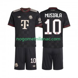 Dres FC Bayern München Jamal Musiala 10 Treći 2025-2026 Kratkih Rukava - Dječji