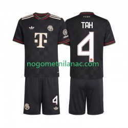 Dres FC Bayern München Jonathan Tah 4 Treći 2025-2026 Kratkih Rukava - Dječji
