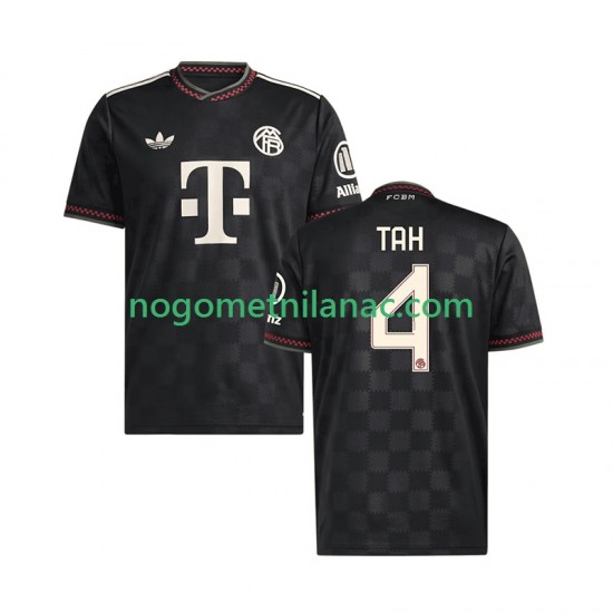 Dres FC Bayern München Jonathan Tah 4 Treći 2025-2026 Kratkih Rukava - Muški
