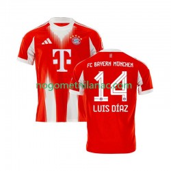 Dres FC Bayern München Luis Diaz 14 Domaći 2025-2026 Kratkih Rukava - Muški