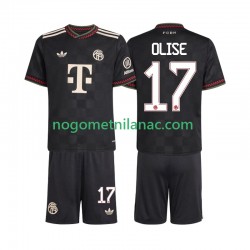 Dres FC Bayern München Michael Olise 17 Treći 2025-2026 Kratkih Rukava - Dječji