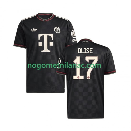 Dres FC Bayern München Michael Olise 17 Treći 2025-2026 Kratkih Rukava - Muški