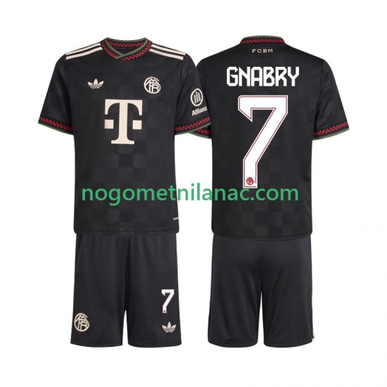 Dres FC Bayern München Serge Gnabry 7 Treći 2025-2026 Kratkih Rukava - Dječji
