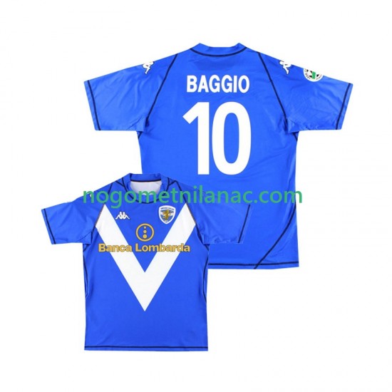 Dres Brescia Calcio Baggio 10 2003 Retro Domaći 2004 Kratkih Rukava - Muški