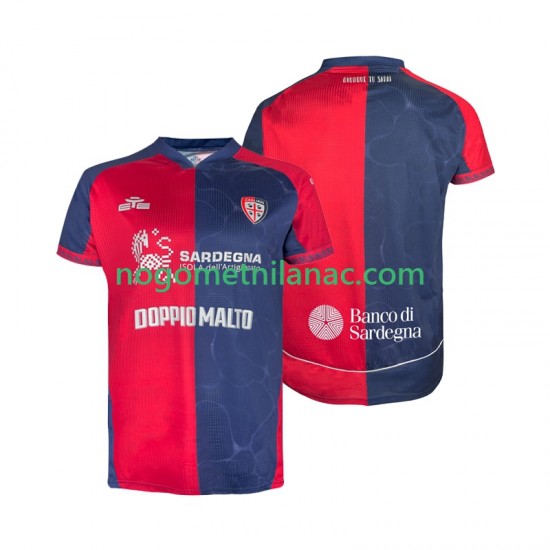 Dres Cagliari Domaći 2025-2026 Kratkih Rukava - Muški