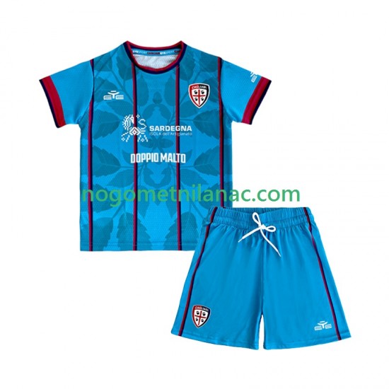 Dres Cagliari Treći 2025-2026 Kratkih Rukava - Dječji