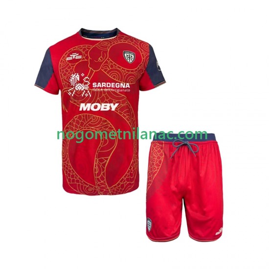 Dres Cagliari Special Domaći 2025-2026 Kratkih Rukava - Dječji
