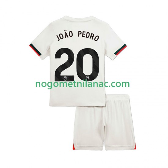 Dres Chelsea Joao Pedro 20 Gostujući 2025-2026 Kratkih Rukava - Dječji