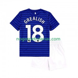 Dres Everton Jack Grealish 18 Domaći 2025-2026 Kratkih Rukava - Dječji