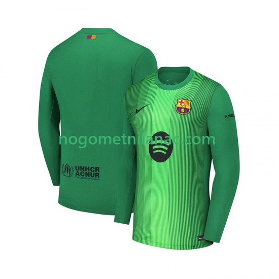 Golmanski Dres - Dres FC Barcelona Domaći 2025-2026 Dugim Rukavima - Muški
