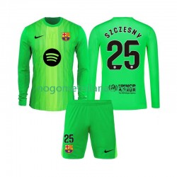 Golmanski Dres - Dres FC Barcelona Szczesny 25 Domaći 2025-2026 Dugim Rukavima - Dječji Golmanski Dres - Dres FC Barcelona Szczesny 25 Domaći 2025-2026 Dugim Rukavima - Dječji
