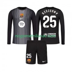 Golmanski Dres - Dres FC Barcelona Szczesny 25 Treći 2025-2026 Dugim Rukavima - Dječji