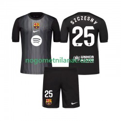 Golmanski Dres - Dres FC Barcelona Szczesny 25 Treći 2025-2026 Kratkih Rukava - Dječji