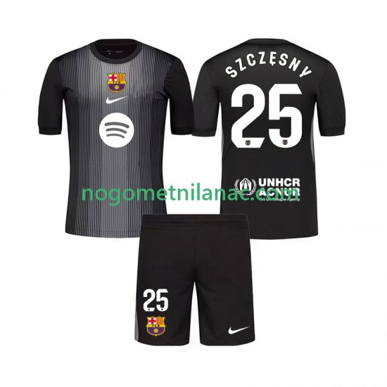 Golmanski Dres - Dres FC Barcelona Szczesny 25 Treći 2025-2026 Kratkih Rukava - Dječji