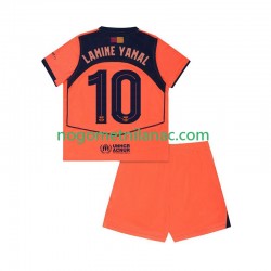 Dres FC Barcelona Lamine Yamal 10 UCL Treći 2025-2026 Kratkih Rukava - Dječji