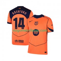 Dres FC Barcelona Marcus Rashford 14 UCL Treći 2025-2026 Kratkih Rukava - Muški