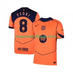 Dres FC Barcelona Pedri 8 UCL Treći 2025-2026 Kratkih Rukava - Muški