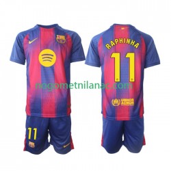 Dres FC Barcelona Raphinha 11 Domaći 2025-2026 Kratkih Rukava - Dječji