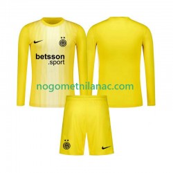Golmanski Dres - Dres Inter Milan Gostujući 2025-2026 Dugim Rukavima - Dječji