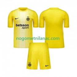 Golmanski Dres - Dres Inter Milan Gostujući 2025-2026 Kratkih Rukava - Dječji