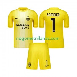 Golmanski Dres - Dres Inter Milan Yann Sommer 1 Gostujući 2025-2026 Kratkih Rukava - Dječji Golmanski Dres - Dres Inter Milan Yann Sommer 1 Gostujući 2025-2026 Kratkih Rukava - Dječji