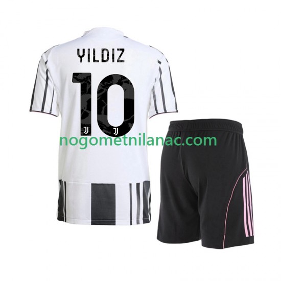 Dres Juventus Kenan Yildiz 10 Domaći 2025-2026 Kratkih Rukava - Dječji