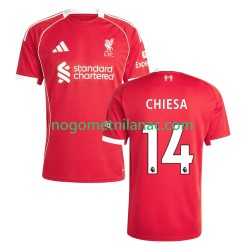 Dres Liverpool Federico Chiesa 14 Domaći 2025-2026 Kratkih Rukava - Muški
