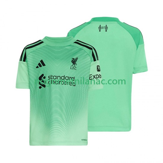 Golmanski Dres - Dres Liverpool Domaći 2025-2026 Kratkih Rukava - Muški