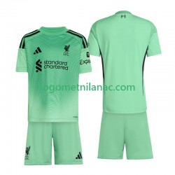Golmanski Dres - Dres Liverpool Gostujući 2025-2026 Kratkih Rukava - Dječji