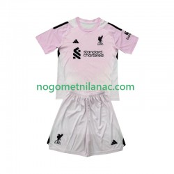 Golmanski Dres - Dres Liverpool Treći 2025-2026 Kratkih Rukava - Dječji